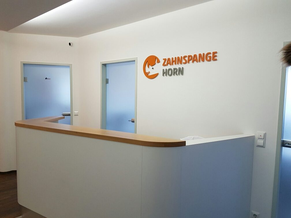 Rezeption der Ordination für Kieferorthopädie in Horn